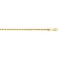 10K Gold 2.0mm Lite Rope Chain 