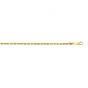 10K Gold 2.5mm Diamond Cut Lite Rope Chain 