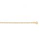 14K Gold 1.2mm Machine Rope Chain (Carded) 
