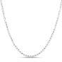 Sterling Silver 2.5mm Moon-cut Bead Chain