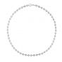 Sterling Silver 6mm Moon-cut Bead Chain
