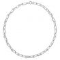 Silver Jax Link Bead Necklace