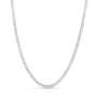 Sterling Silver 2.9mm Rockstar Cut Round Box Chain