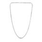 Sterling Silver 3.9mm Rockstar Cut Round Box Chain