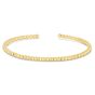 14K Gold 3mm Bead Cuff