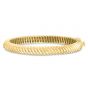 14K Twisted Cable Bangle
