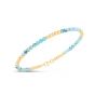 14K Turquoise Pallina Bead Bracelet