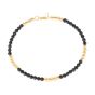 14K Onyx Pallina Bead Bracelet