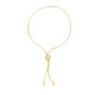 14K Gold Heart Slide Friendship Bracelet