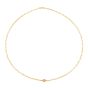 14K Citrine Mirrored Chain