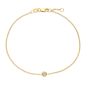 14K Gold Solo Diamond Bracelets