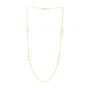 14K Twisted Link Paperclip Necklace