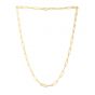 14K Long Domed Paperclip Chain