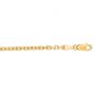 14K Gold 3.1mm Diamond Cut Cable Chain 