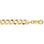 14K Gold 7mm Comfort Curb Chain 