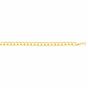 14K Gold 11.23mm Comfort Curb Chain 