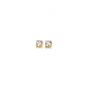 14K Gold 5mm Round CZ Stud Earring