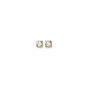 14K Gold 6mm Round CZ Stud Earring