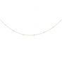 14K Gold .25ct Diamonds by the Yard Necklace