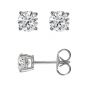 14K Gold .50ct G-H/SI2 Princess Cut Diamond Stud Stud Earring