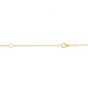 14K Gold 1.5mm Extendable Chain 