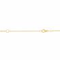 14K Gold 1.2mm Extendable Chain 