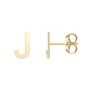 14K Initial Studs Series - ALL LETTERS