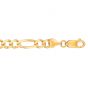 14K Gold 6mm Figaro Chain 