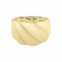 14K Gold Italian Cable Twist Ring