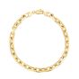14K 4.8mm French Cable Chain
