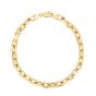 14K 4.8mm French Cable Chain