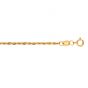 14K Gold 1.5mm Lite Rope Chain 
