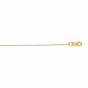 18K Gold 1.5mm Bead Chain