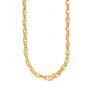 14K Gold Polished Euro Link Chain