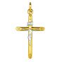 14K Gold Medium Crucifix Cross