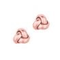 14K Gold Mini Classic Polished Love Knot Stud Earring