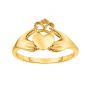 14K Gold Claddagh Ring