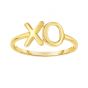 14K Gold "XO" Ring