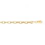 14K Gold 4.6mm Lite Oval Rolo Chain 