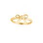 14K Gold Bow Ring