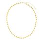 14K Heart Mirrored Chain Necklace