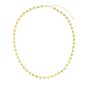 14K Heart Mirrored Chain Necklace