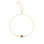 14K Gold Eye Friendship Bracelet