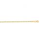 14K Gold 2.5mm Diamond Cut Royal Rope Chain 