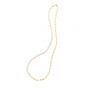 14K 5mm Pearl & Lite Paperclip Necklace