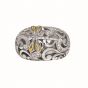 Silver & 18K .35ct. Dia Dragonfly Ring