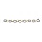 Silver & 18K Gold Domed Oval Cable Link Bracelet