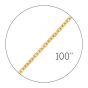 14K 100" 1.5mm DC Cable Spool Chain