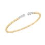 14K Diamond Pallina Bead Bracelet