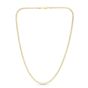 14K 3.14mm Two-Tone Fancy Ice Chain